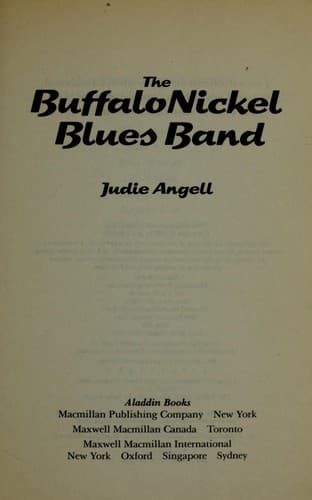 Cover of The Buffalo Nickel Blues Band by Judie Angell