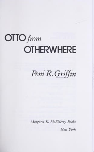 Cover of Otto from otherwhere by Peni R. Griffin