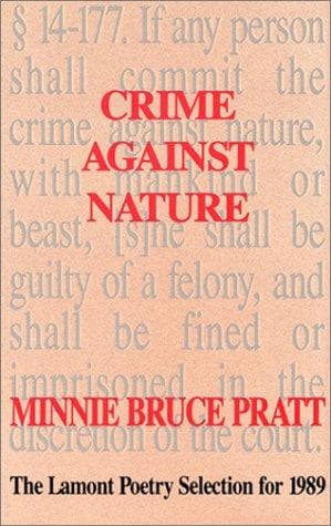 Cover of Crime Against Nature by Minnie Bruce Pratt