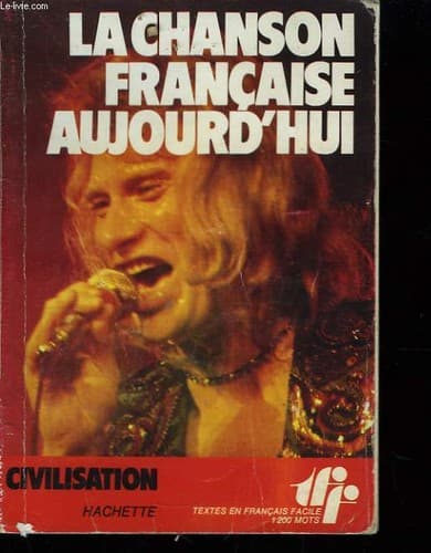 Cover of La chanson française aujourd'hui by Louis Jean Calvet