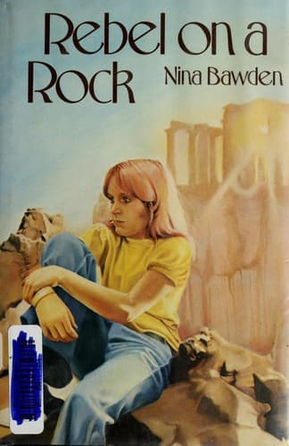 Cover of Rebel on a rock by Nina Bawden