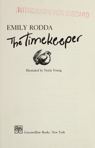 Cover of The timekeeper by Emily Rodda