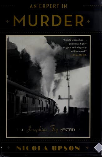 Cover of An expert in murder by Nicola Upson