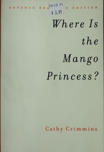 Cover of Where is the mango princess? by C. E. Crimmins