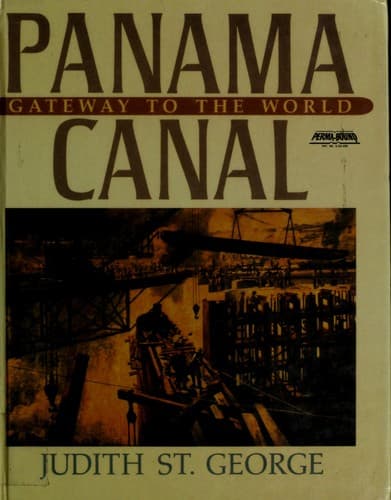 Cover of Panama canal by Judith St George
