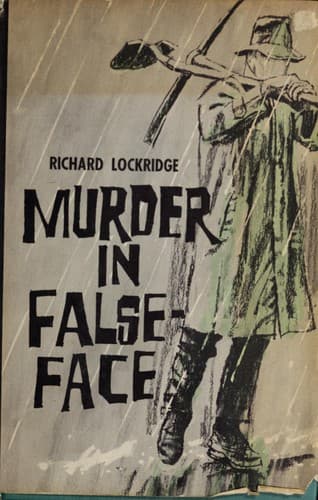 Cover of Murder in false face by Richard Lockridge