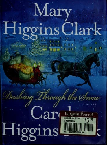 Cover of Dashing through the snow by Mary Higgins Clark