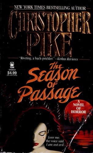 Cover of The Season of Passage by Christopher Pike