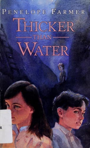 Cover of Thicker Than Water by Penelope Farmer