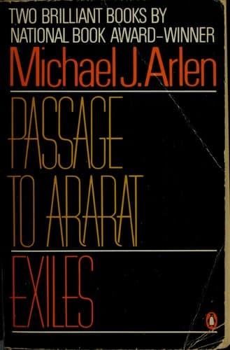 Cover of Passage to Ararat by Michael J. Arlen