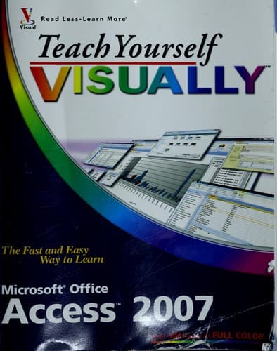 Cover of Teach yourself visually Access 2007 by Faithe Wempen