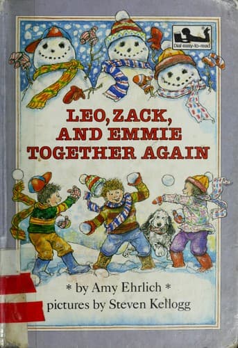 Cover of Leo, Zack, and Emmie together again by Amy Ehrlich
