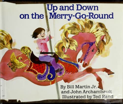 Cover of Up and down on the merry-go-round by Bill Martin Jr