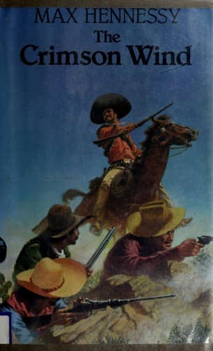 Cover of The crimson wind by Mark Hebden