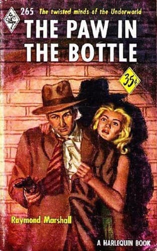 Cover of The Paw In The Bottle by James Hadley Chase