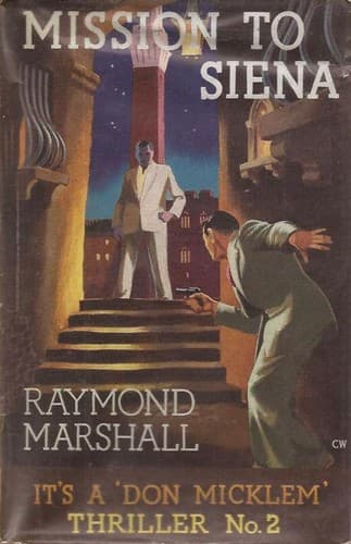 Cover of Mission to Siena by James Hadley Chase