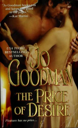 Cover of The Price of Desire by Jo Goodman