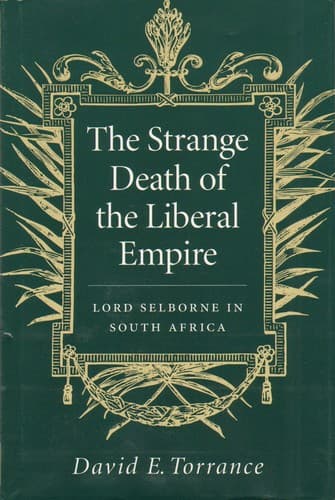 Cover of The strange death of the liberal empire by David E. Torrance