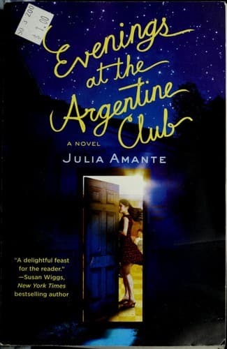 Cover of Evenings at the Argentine Club by Julia Amante