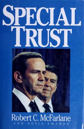 Cover of Special trust by Robert C. McFarlane