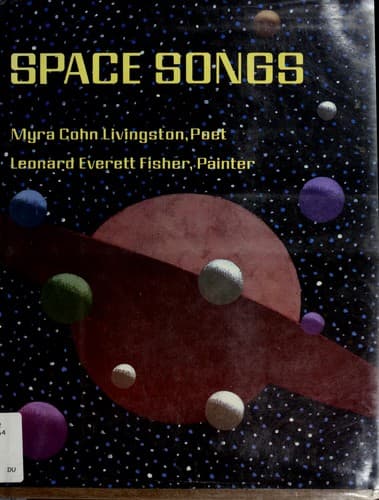 Cover of Space songs by Myra Cohn Livingston