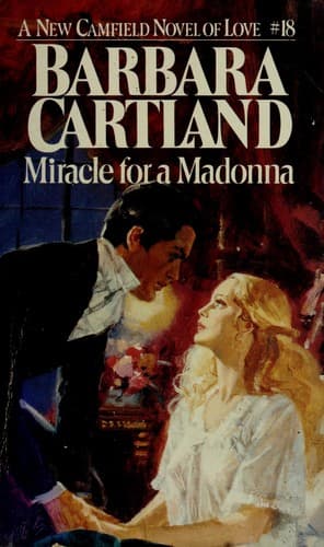 Cover of Miracle for a Madonna by Barbara Cartland