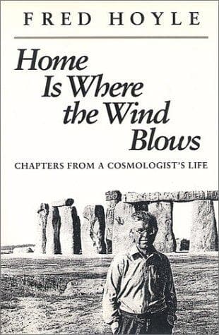 Cover of Home is where the wind blows by Fred Hoyle