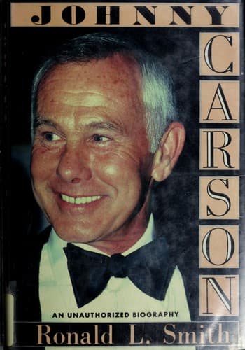 Cover of Johnny Carson by Ronald L. Smith
