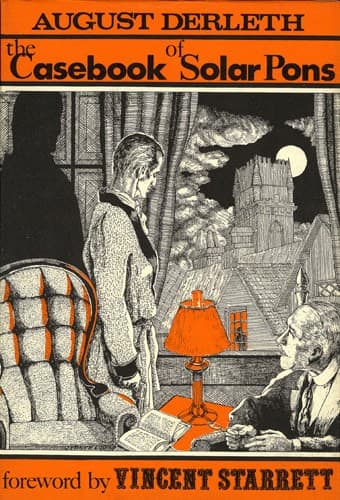 Cover of The casebook of Solar Pons by August Derleth