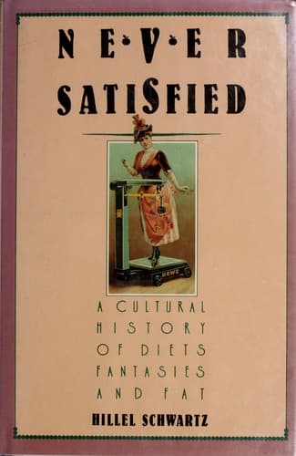 Cover of Never satisfied by Hillel Schwartz
