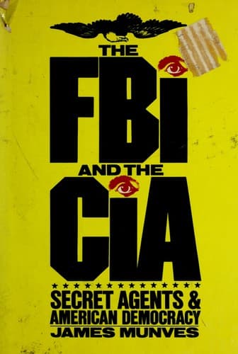 Cover of The FBI and the CIA by James Munves