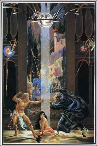 Cover of The Wizard Of Venus (No 5 In The Venus Series) by Edgar Rice Burroughs