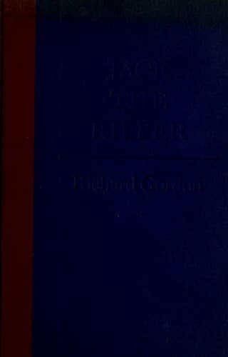 Cover of Jack the Ripper by Richard Gordon