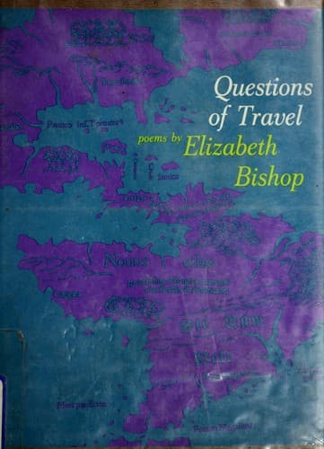 Cover of Questions of travel by Elizabeth Bishop