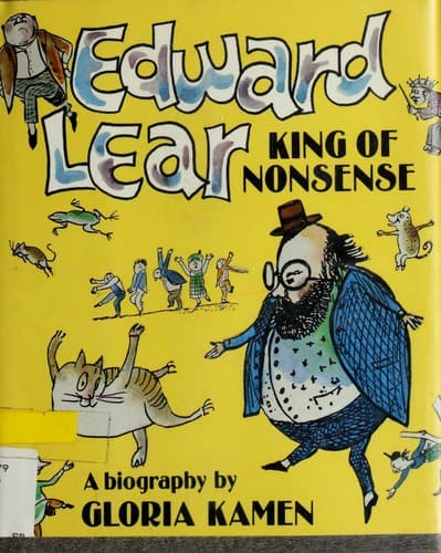 Cover of Edward Lear, king of nonsense by Gloria Kamen