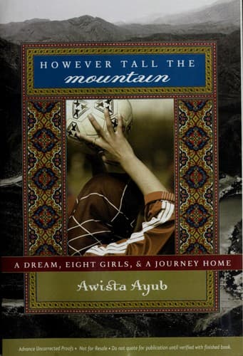 Cover of However tall the mountain by Awista Ayub