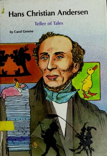 Cover of Hans Christian Andersen, teller of tales by Carol Greene