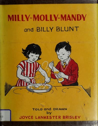 Cover of Milly-Molly-Mandy and Billy Blunt by Joyce Lankester Brisley
