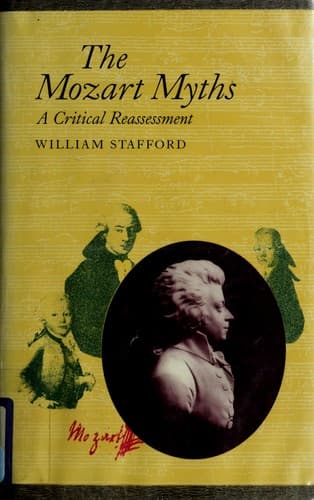 Cover of The Mozart myths by Stafford, William