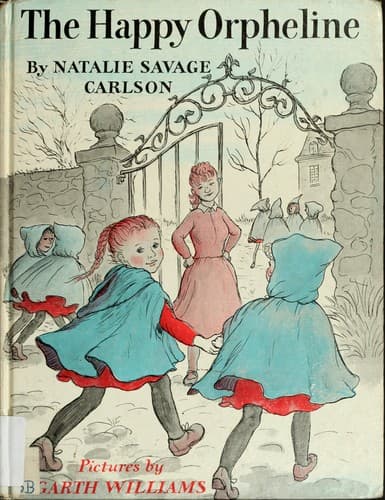 Cover of The Happy Orpheline (The Orphelines #1) by Natalie Savage Carlson