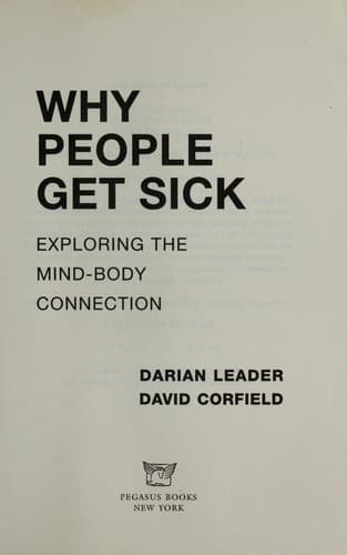 Cover of Why do people get ill? by Darian Leader