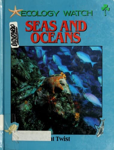 Cover of Seas and oceans by Clint Twist