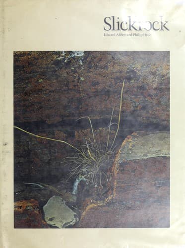 Cover of Slickrock by Edward Abbey