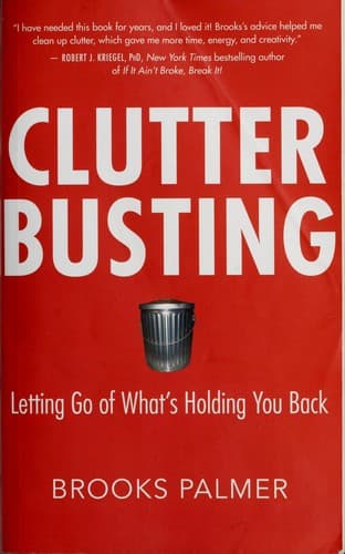 Cover of Clutter busting by Brooks Palmer