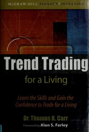 Cover of Trend trading for a living by Thomas K Carr