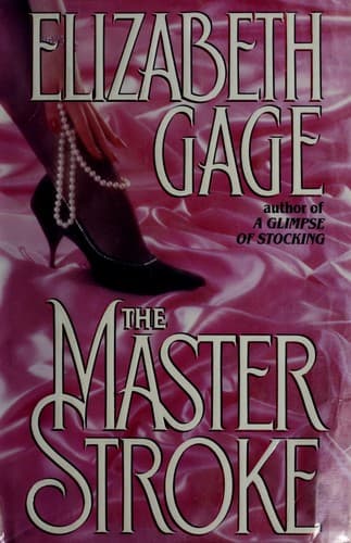 Cover of The master stroke by Elizabeth Gage
