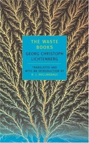 Cover of The waste books by Georg Christoph Lichtenberg