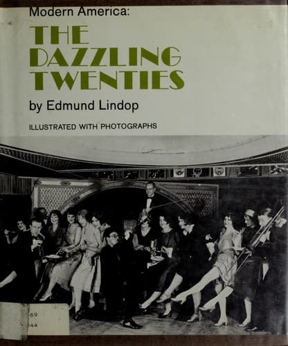 Cover of Modern America: the dazzling twenties by Edmund Lindop