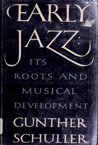 Cover of The history of jazz by Gunther Schuller