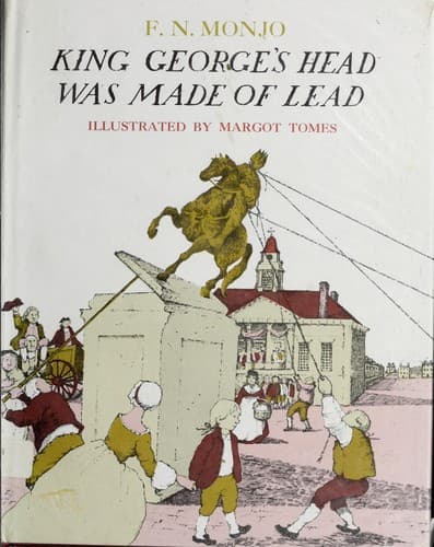 Cover of King George's head was made of lead by F. N. Monjo